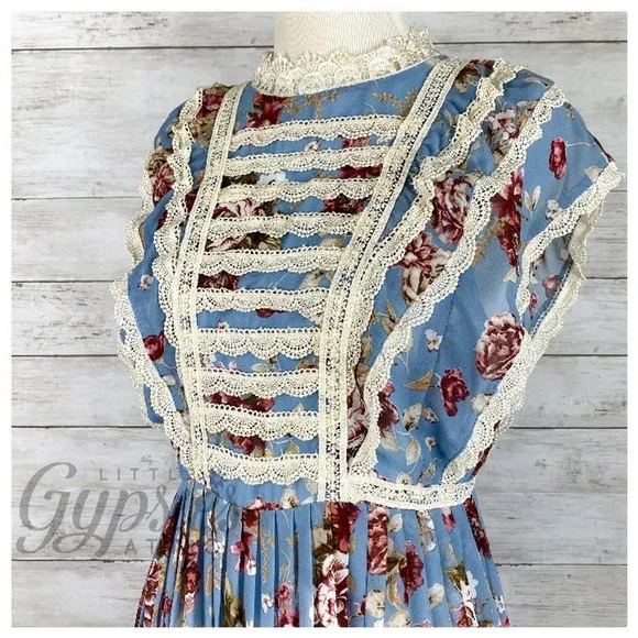Entro Old Country Roses Farmhouse Mini Dress - Picture 9 of 12